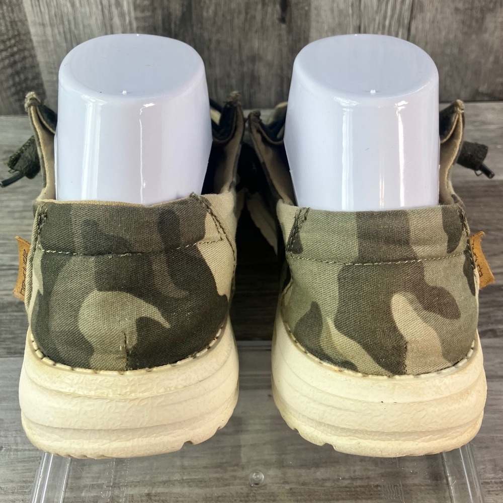 Hey Dude Wendy Camo Slip On Loafers Womens Size 7 Canvas Shoes 121417005 - Picture 4 of 7